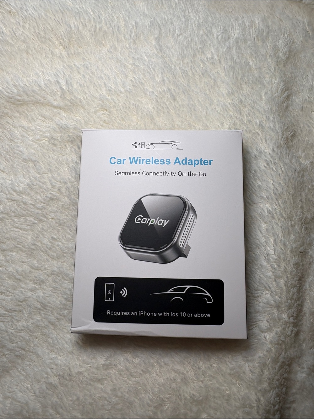 Car Wireless Adapter - Black and Silver